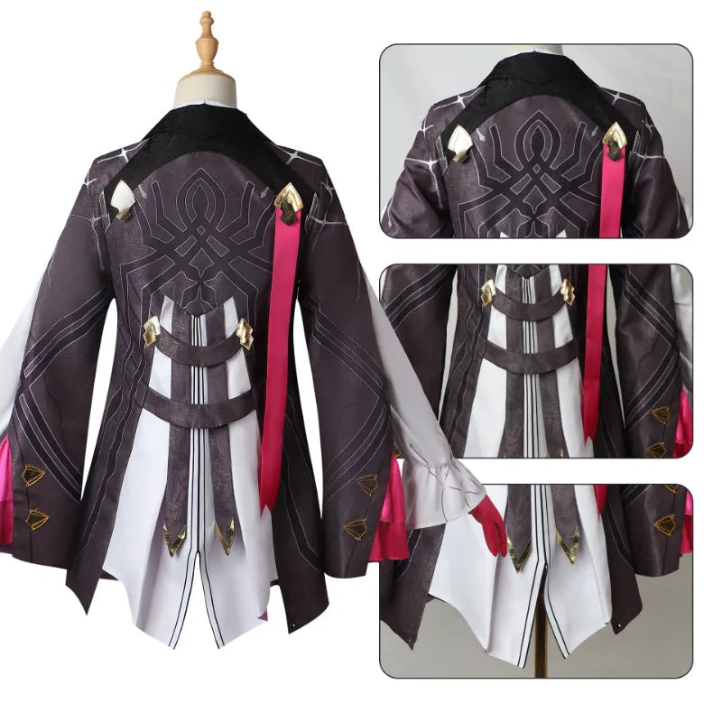 Kafka Cosplay Costume - Honkai: Star Rail Anime Game - Sweet Combat Uniform