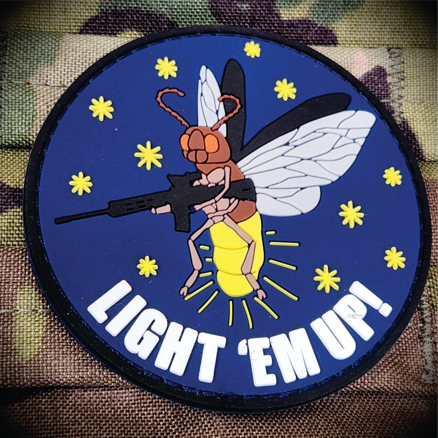 Light 'Em Up Firefly - 3" PVC Patch