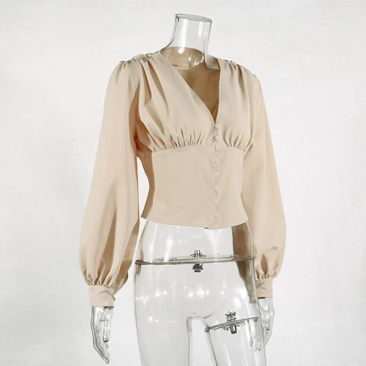 Long-sleeved Korean Blouse