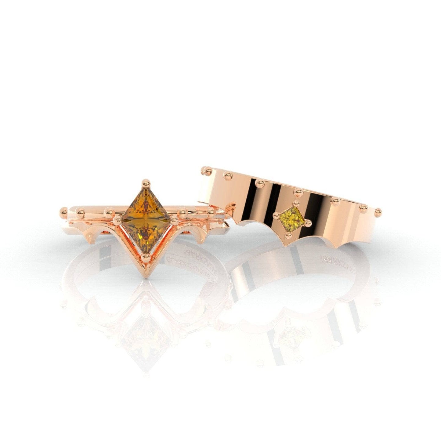 Marksman's Ring (Unisex)- 14k Yellow Gold Video Game Inspired Rings