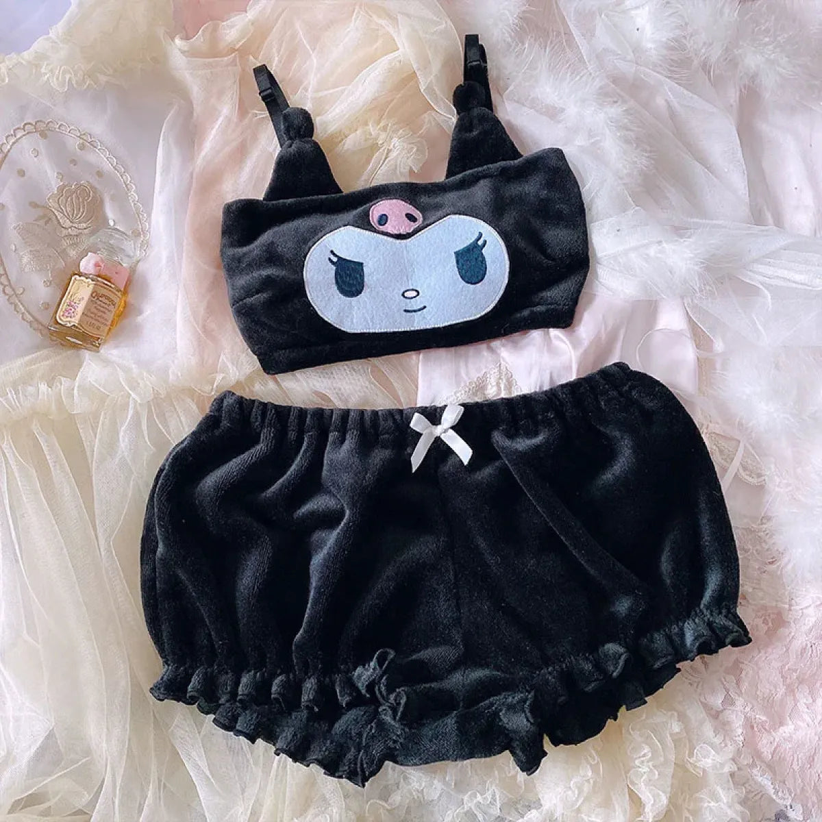 My Melody Cinnamoroll Pajama Two Piece Set