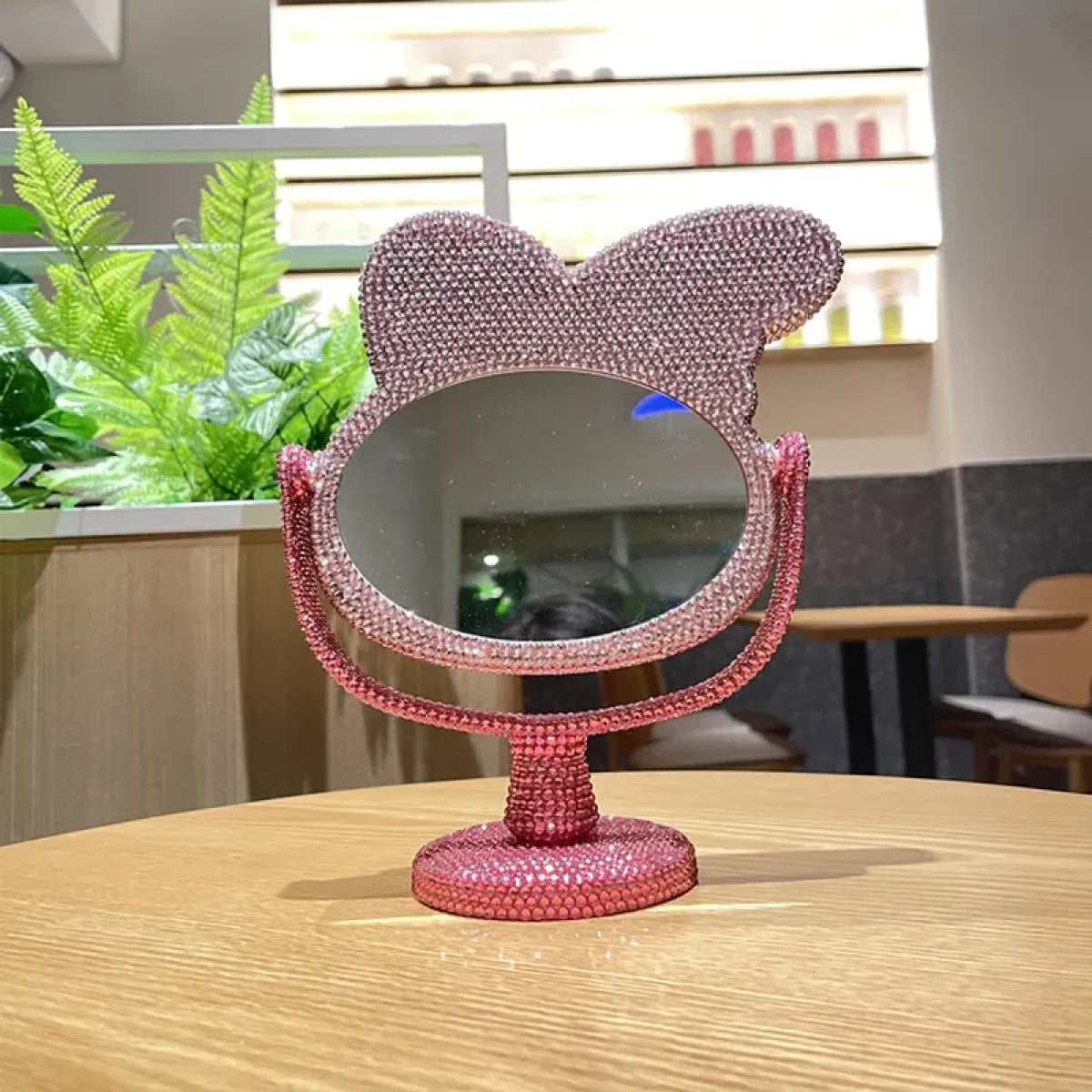 My Melody Rhinestone Bling Makeup Mirror