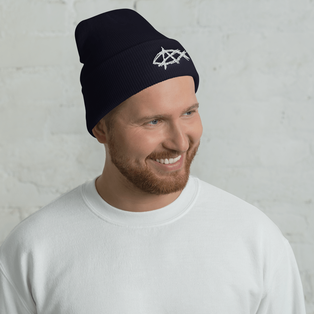 AnarchoChristian Cuffed Beanie