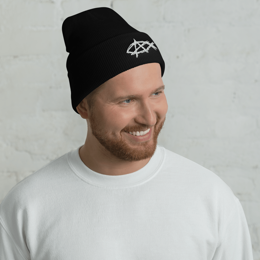AnarchoChristian Cuffed Beanie