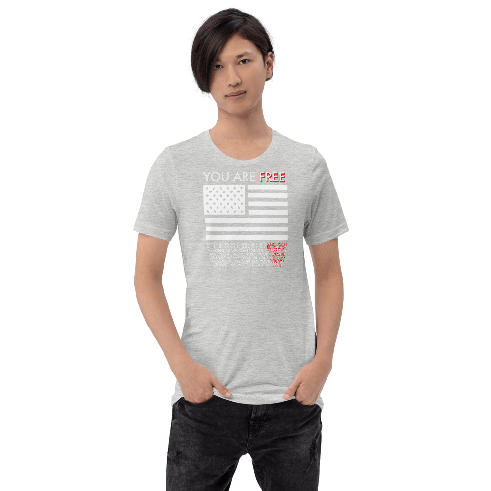 You are free Short-Sleeve Unisex T-Shirt