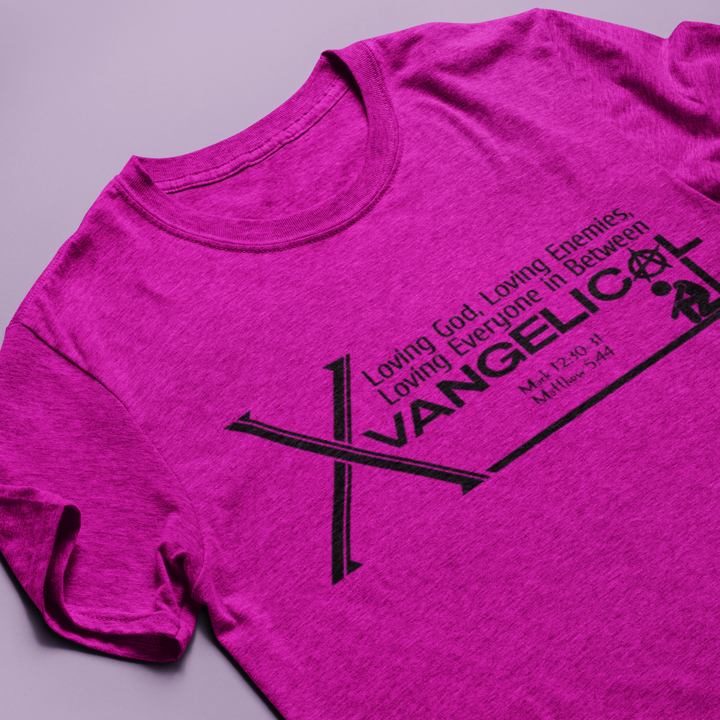 Xvangelical Ladies' short sleeve t-shirt