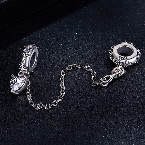 Neo-Gothic Skull & Enamel Blood Roses Charms