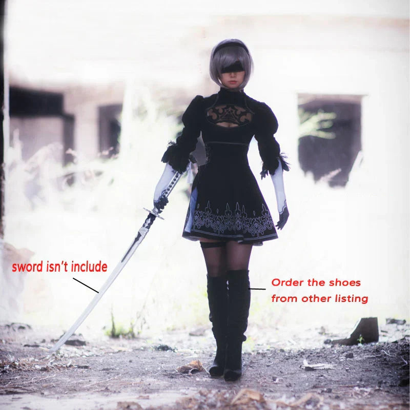 Nier Automata 2B Cosplay Suit