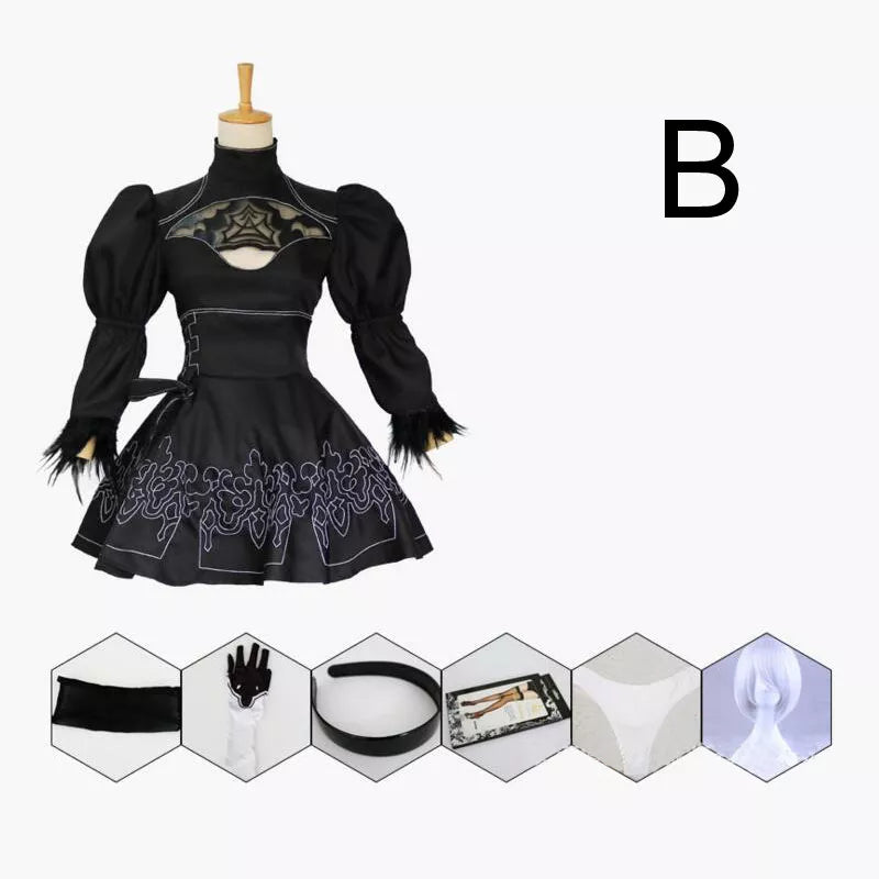 Nier Automata 2B Cosplay Suit