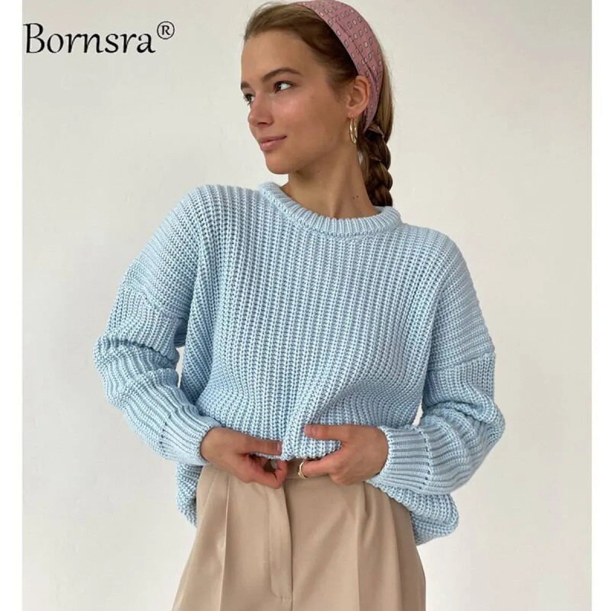 Women's Oversized Knitted Sweater