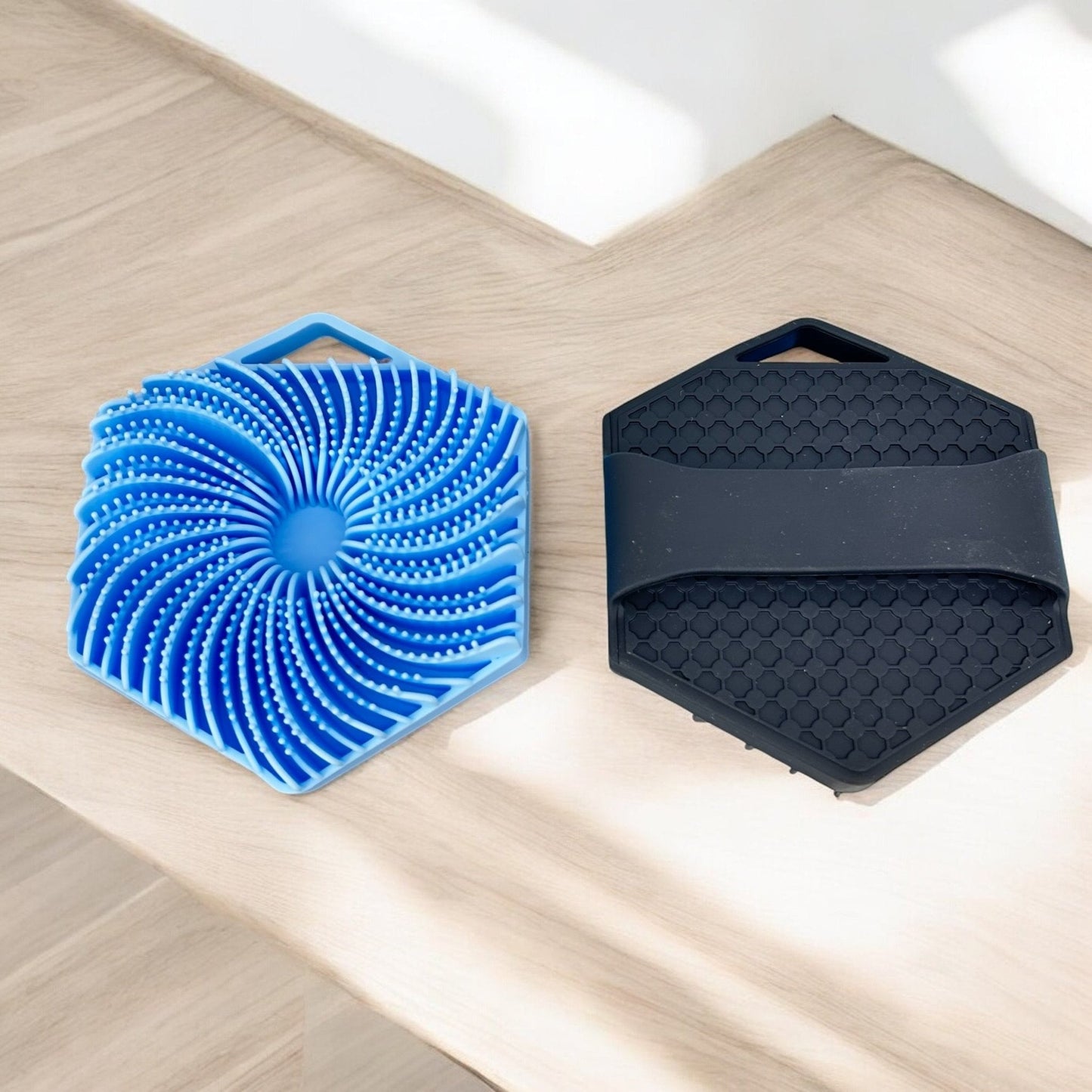 2-Pack Silicone Body Scrubbers – Eco-Friendly Bath Accessories