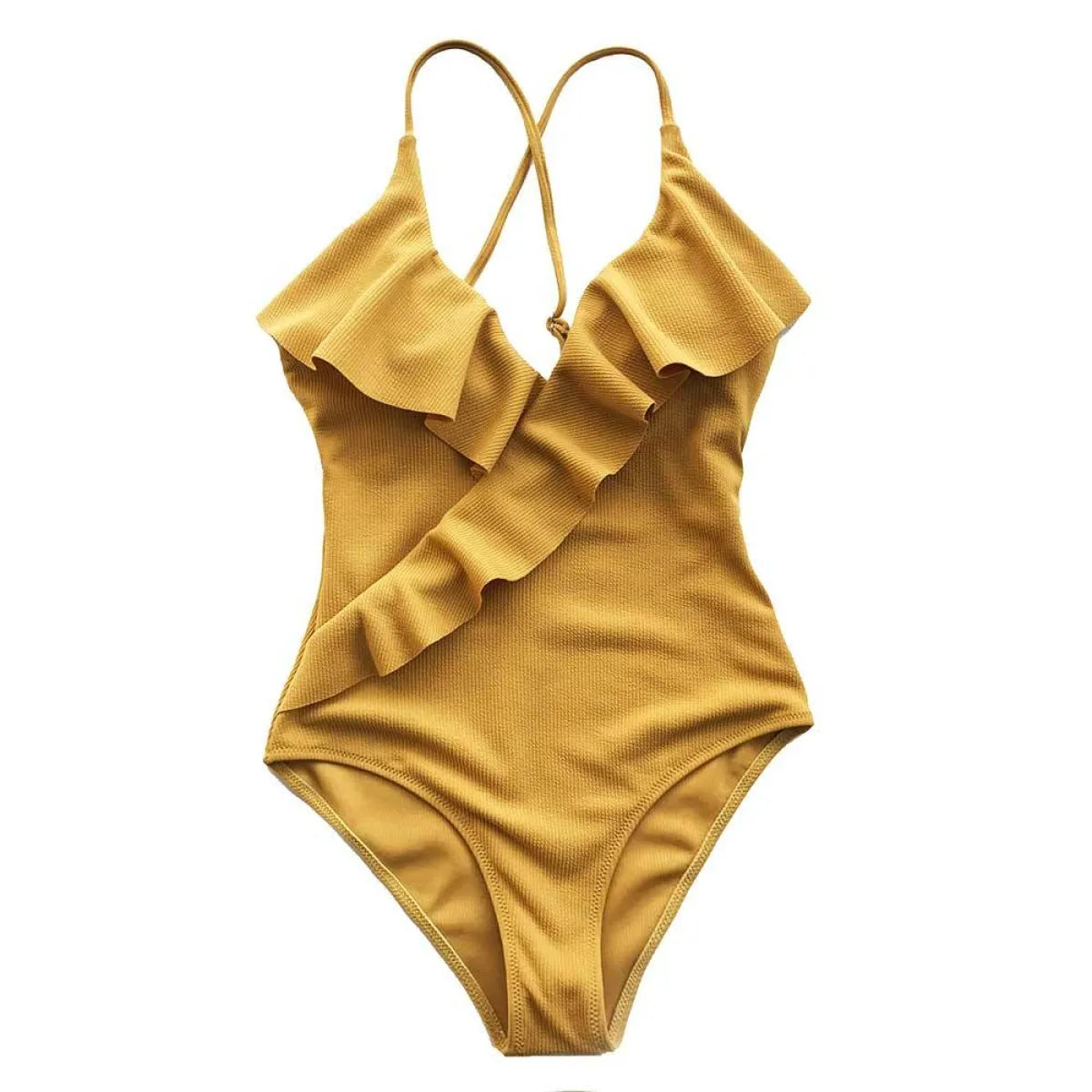 Ruffled One Piece Swimsuits