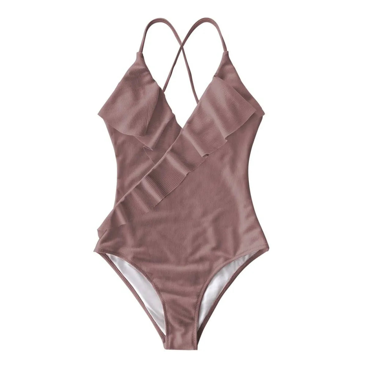 Ruffled One Piece Swimsuits