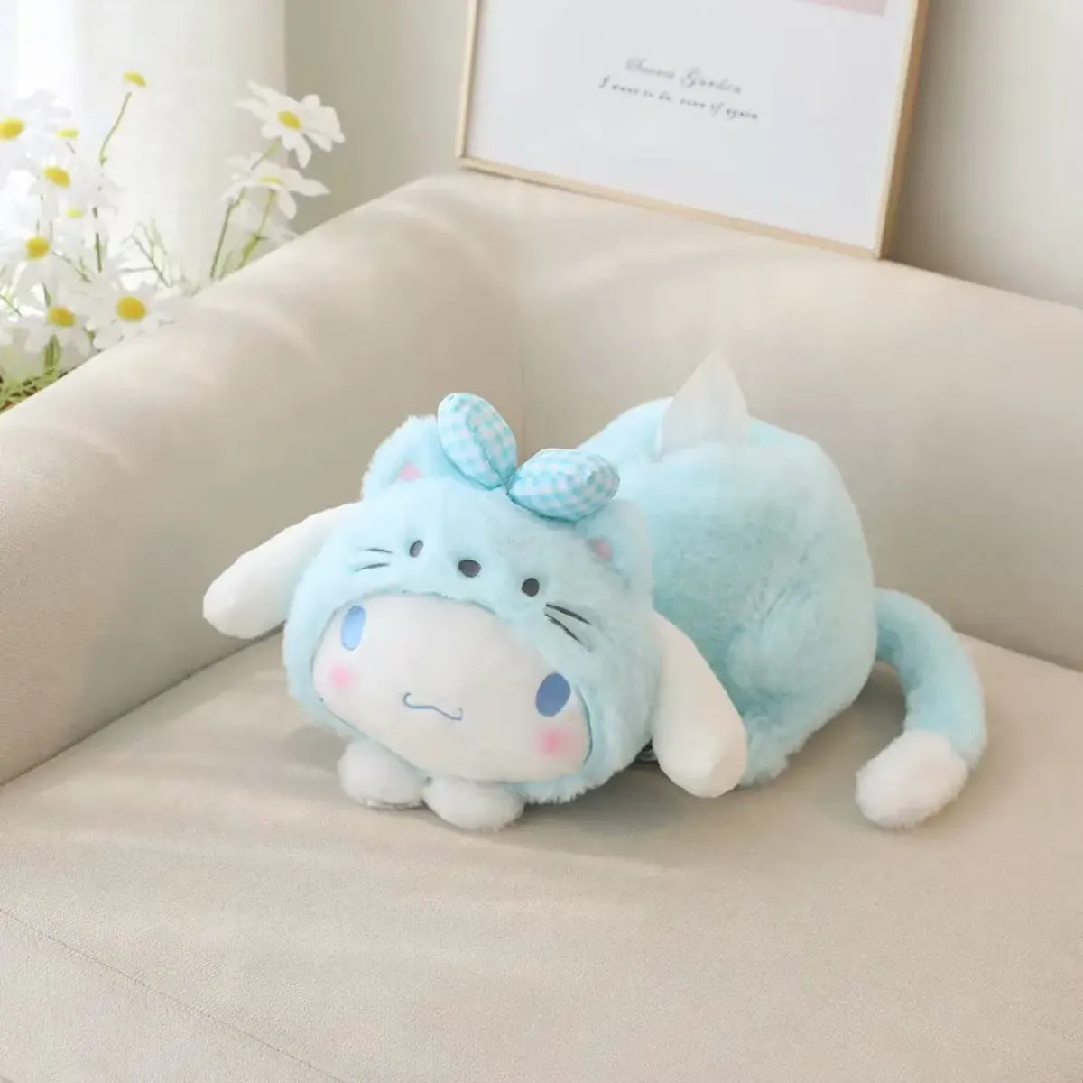 Plushie Pals Tissue Box Cover & Pillow Combo