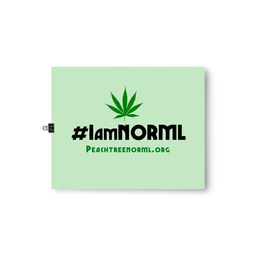 #IAmNORML Photo paper poster