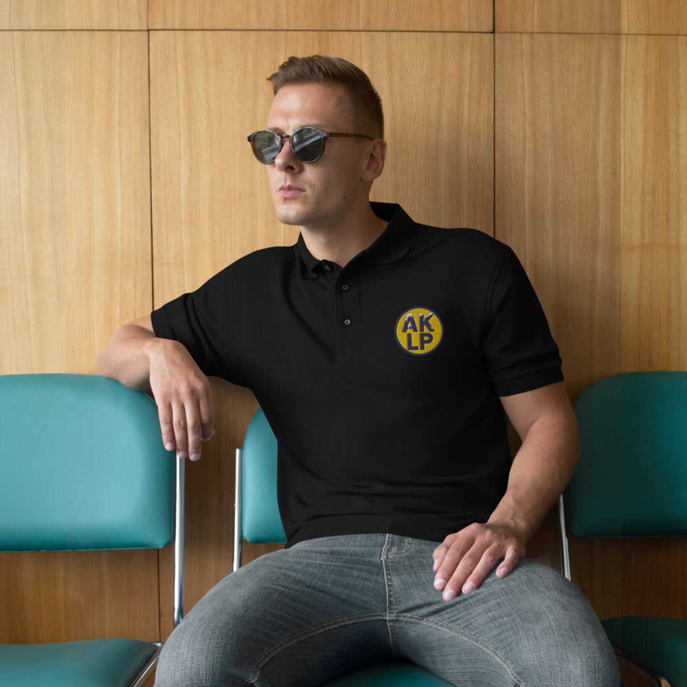 Alaska Libertarian Party Men's Premium Polo