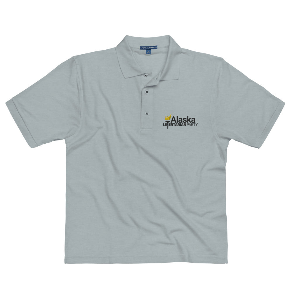 Alaska Libertarian Party Men's Premium Polo
