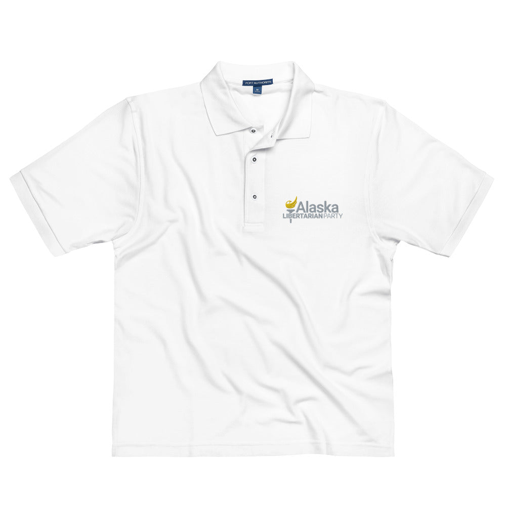 Alaska Libertarian Party Men's Premium Polo