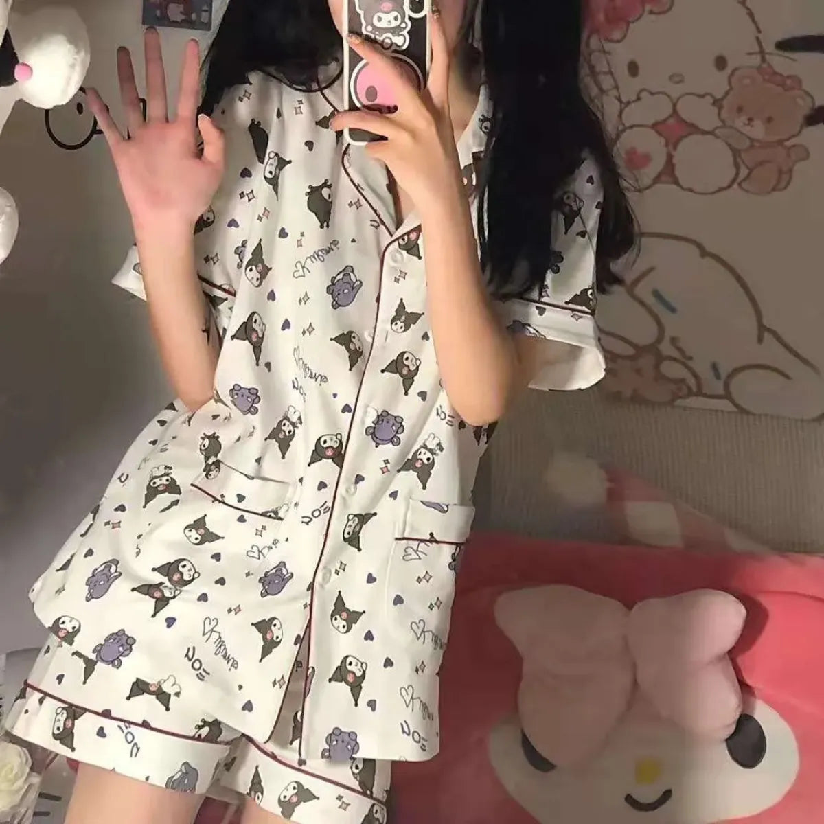 Sanrio Kuromi Women's Pajama Set