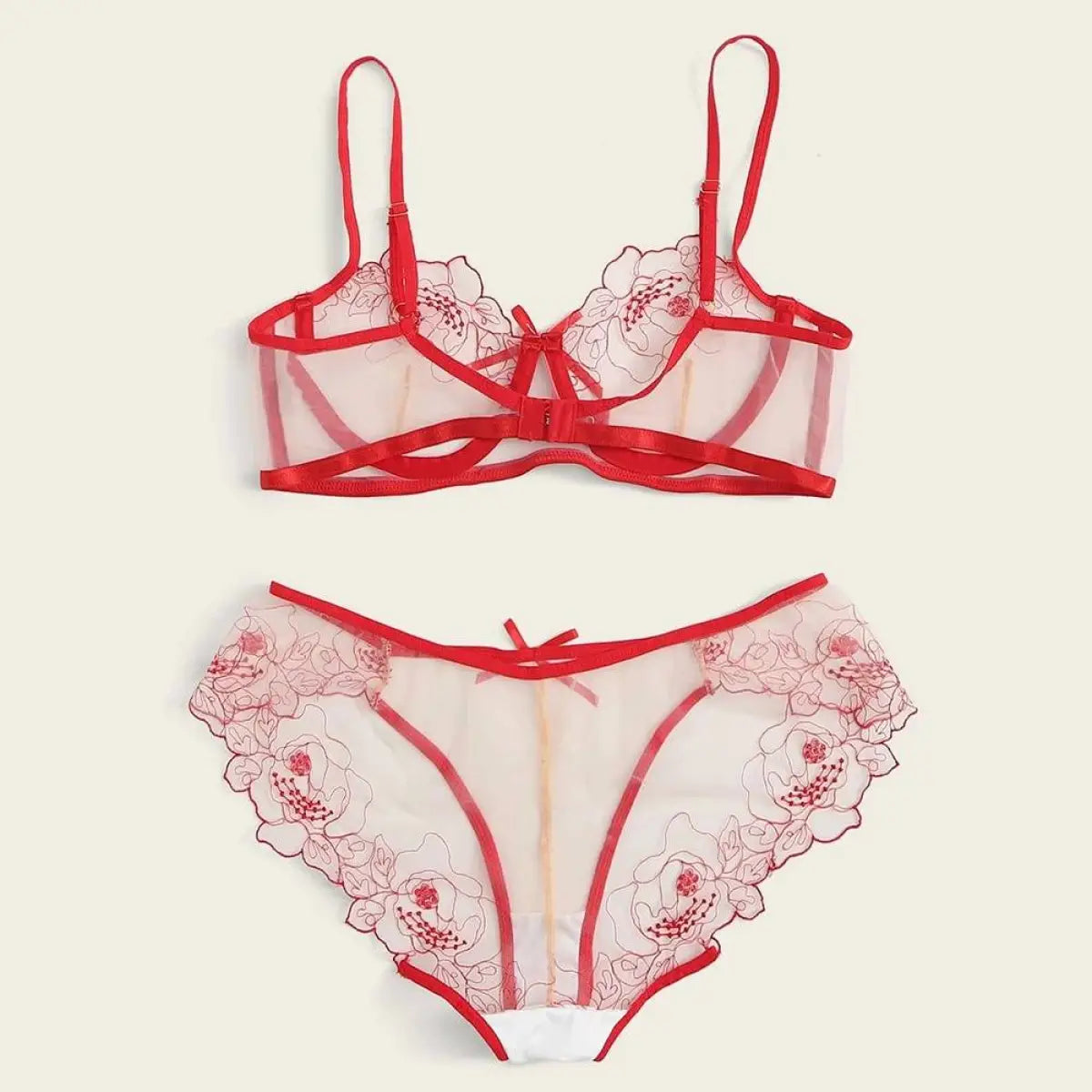 Sexy Transparent Lingerie Set