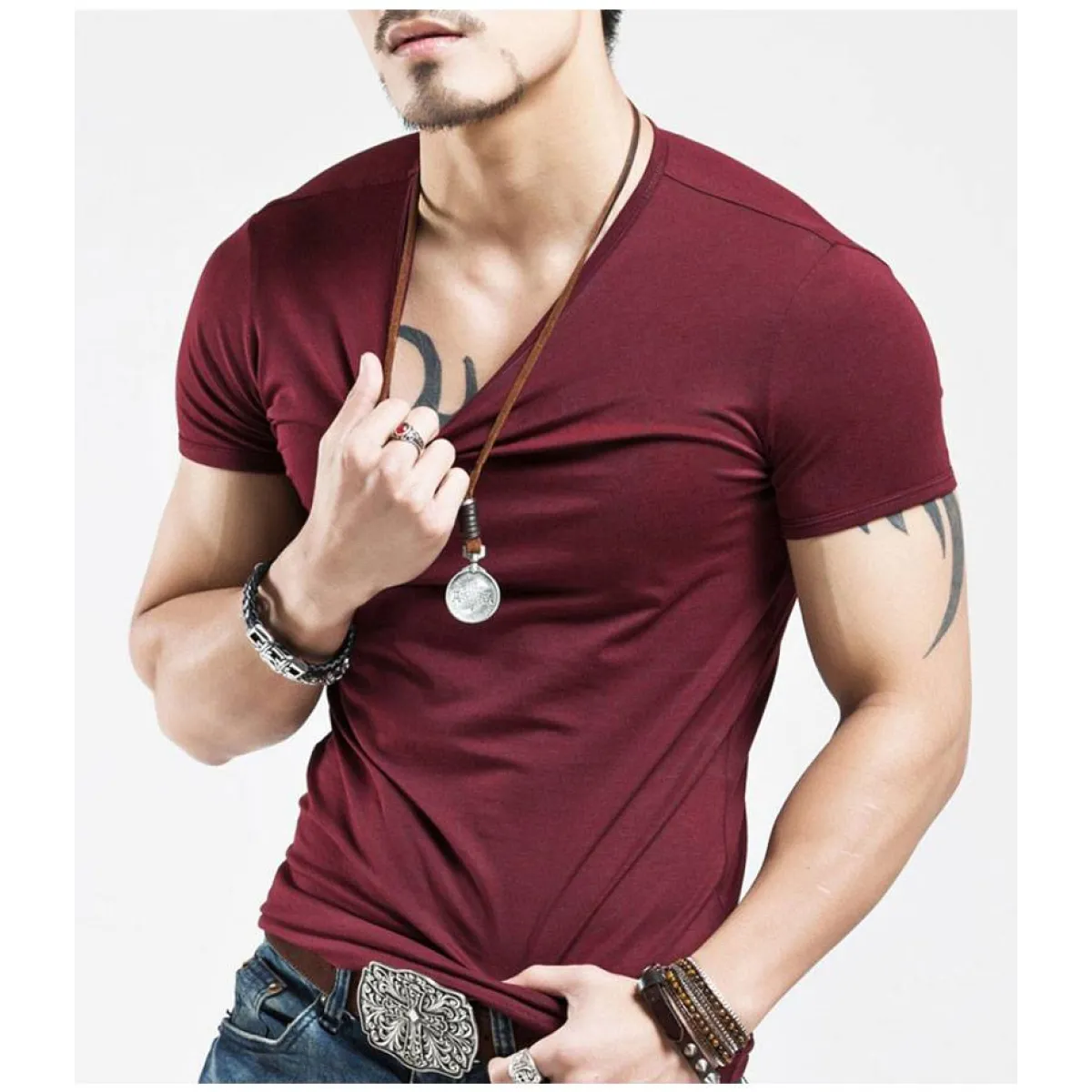 Solid Cotton Tops