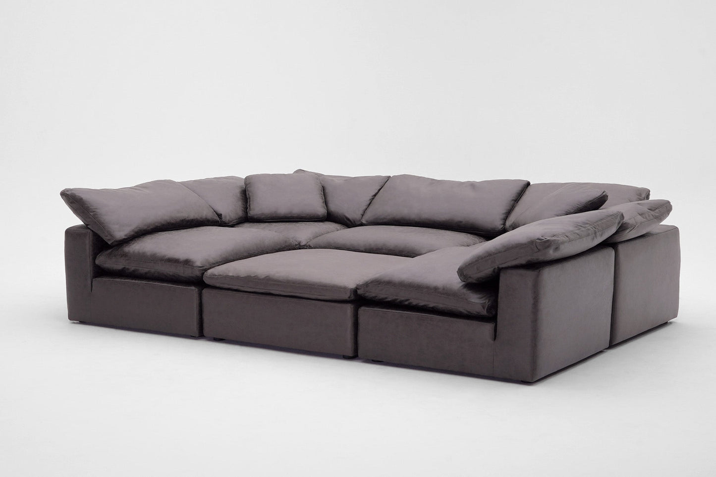 6-Cube Sectional or Iconic Movie Pit