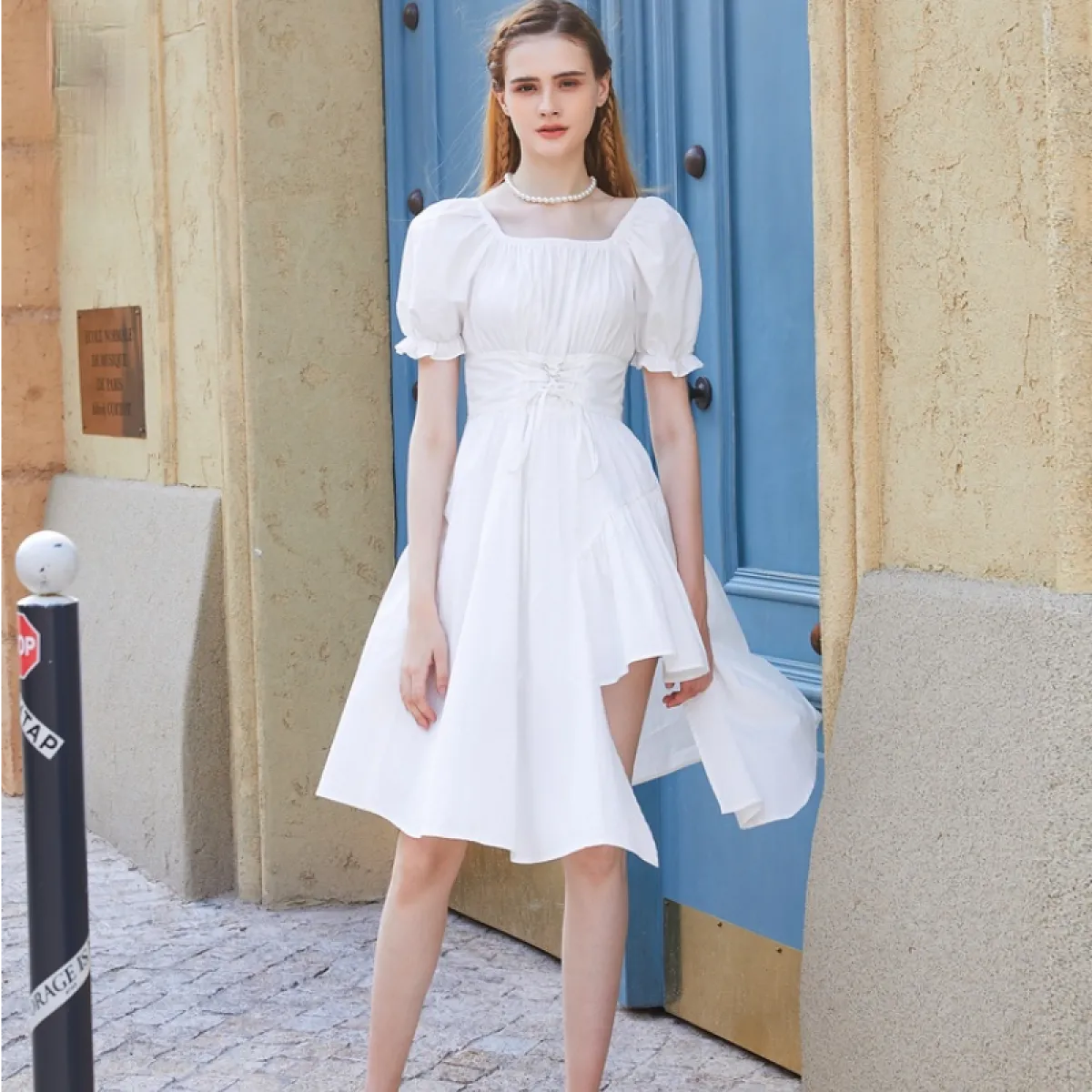 Kawaii Square Collar Dress
