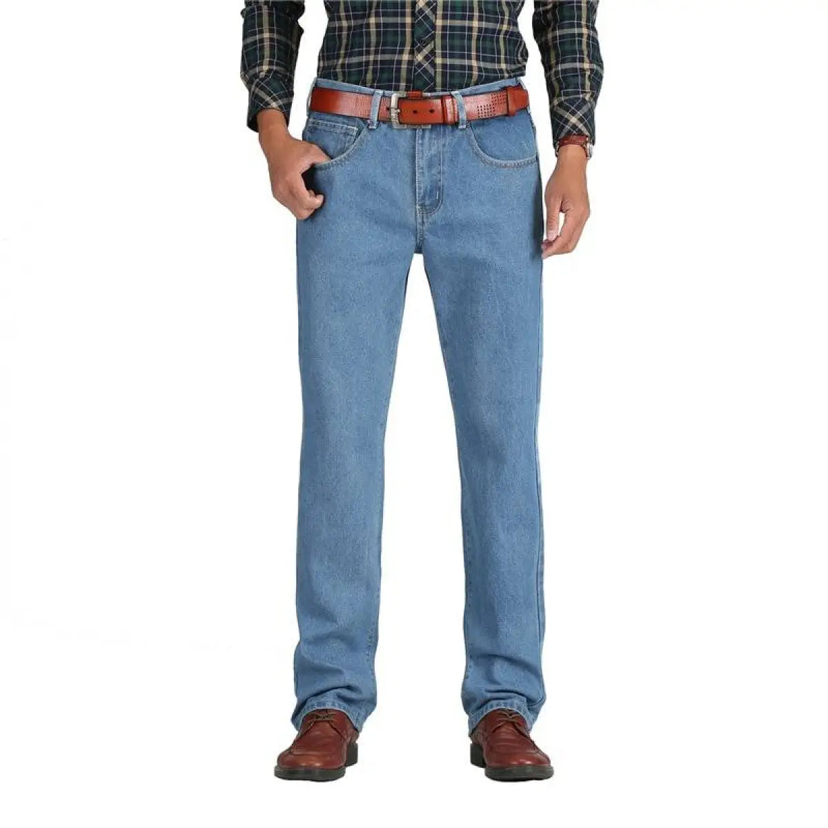 Straight Classic Denim Pants