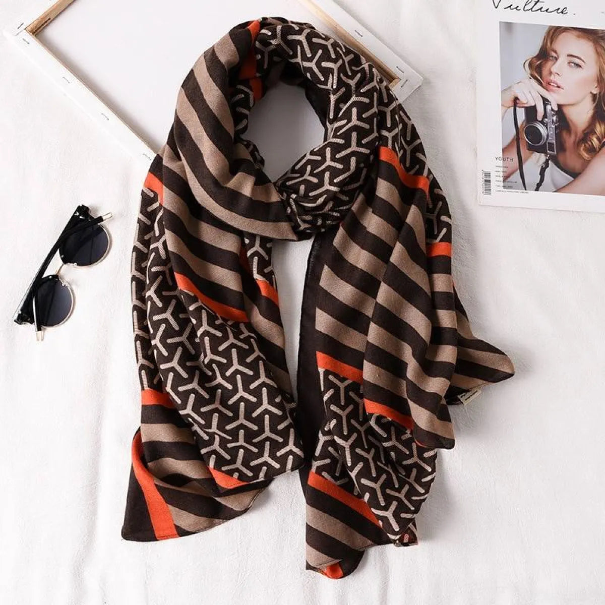 Plaid Tartan Street Fashion Scarves