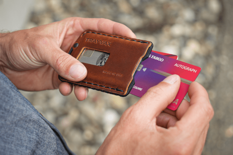 Ascent Wallet - Raw Tobacco Brown