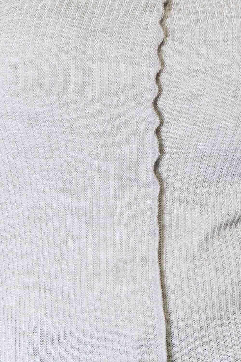 Chic color block hoodie with seam details