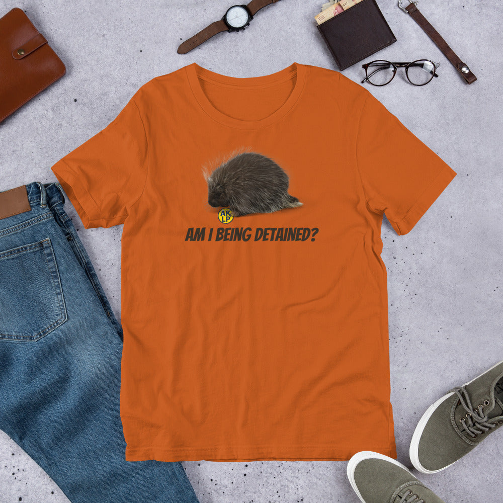 Am I Being Detained? Alaska LP Short-Sleeve Unisex T-Shirt