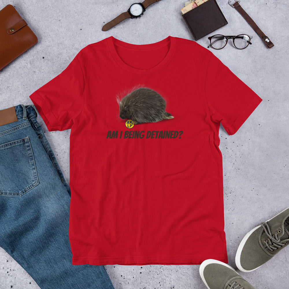 Am I Being Detained? Alaska LP Short-Sleeve Unisex T-Shirt