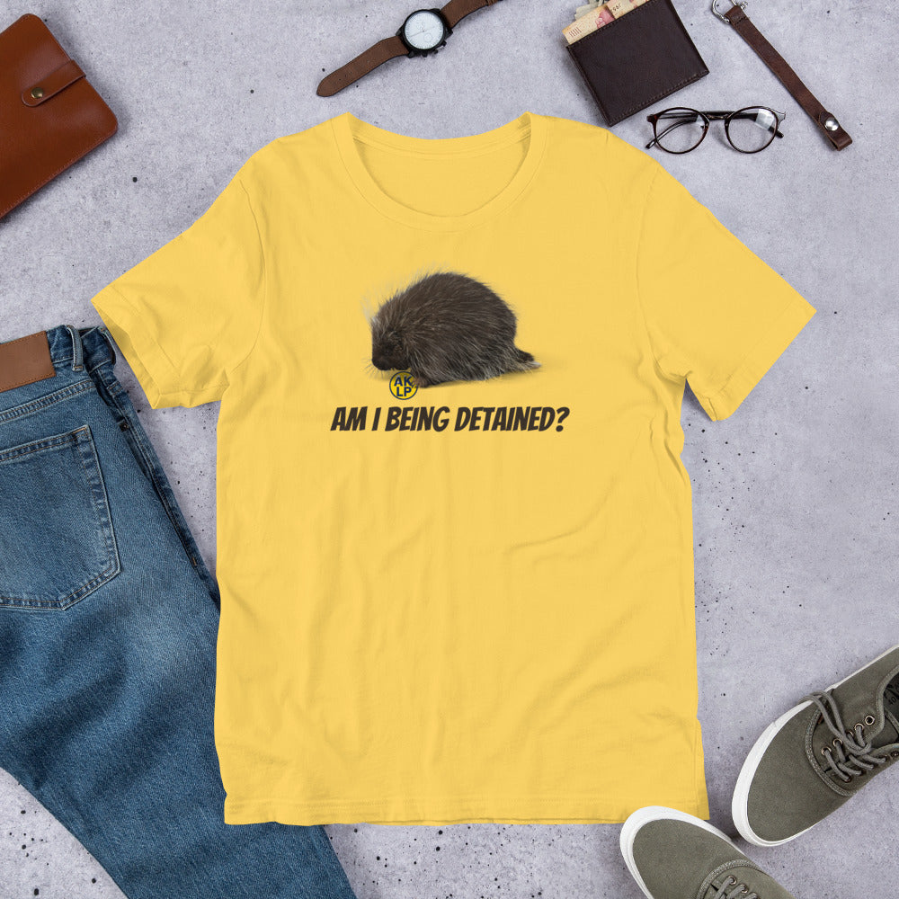 Am I Being Detained? Alaska LP Short-Sleeve Unisex T-Shirt