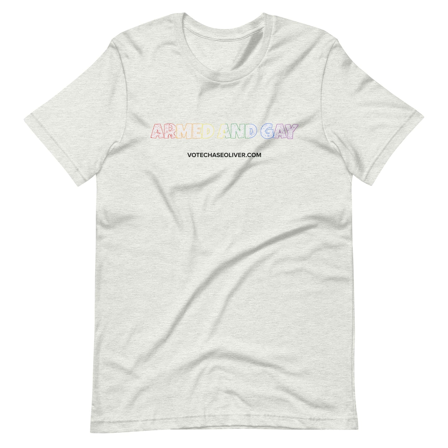 Armed and Gay - Chase Oliver Unisex t-shirt
