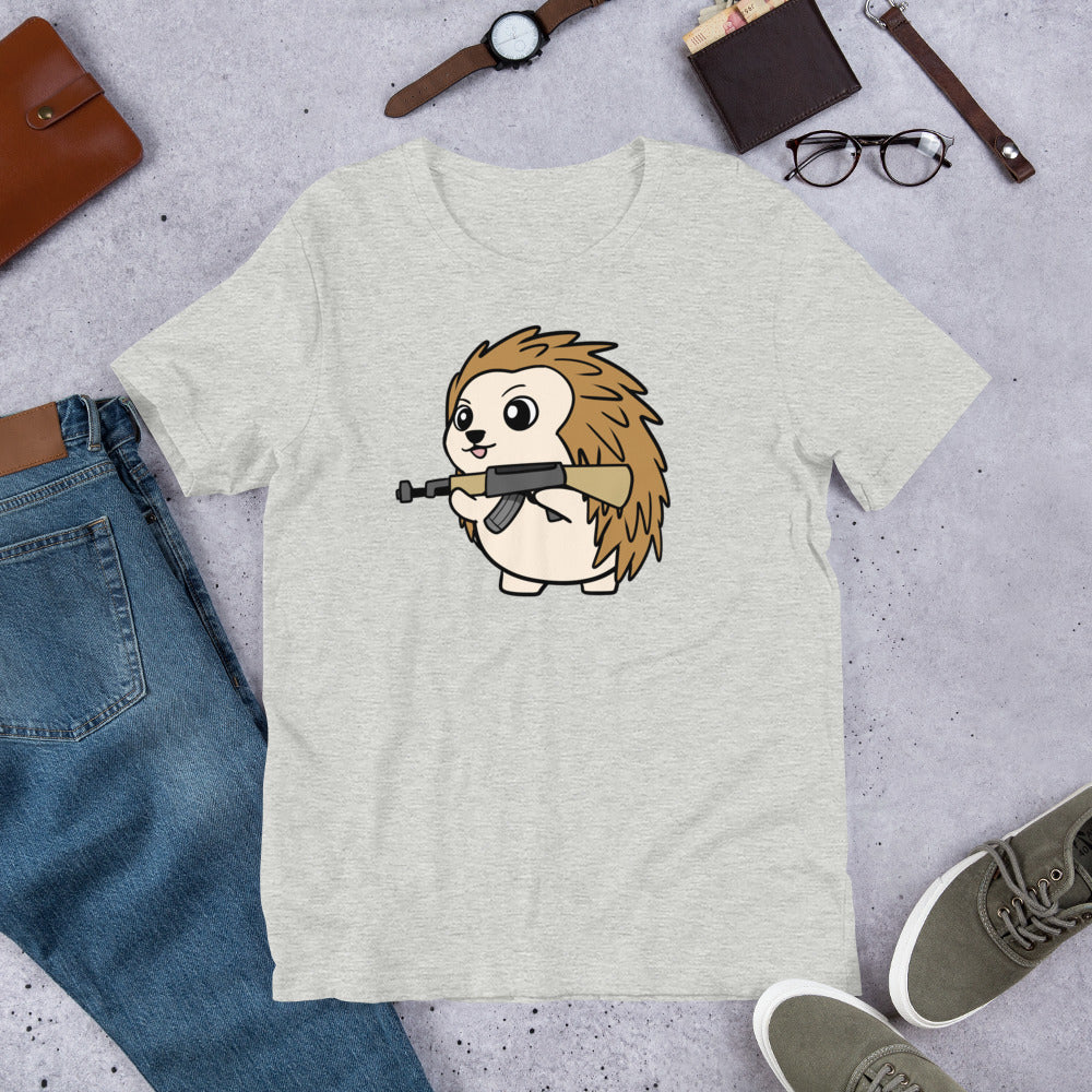 AK Porcupine Cartoon Unisex T-Shirt