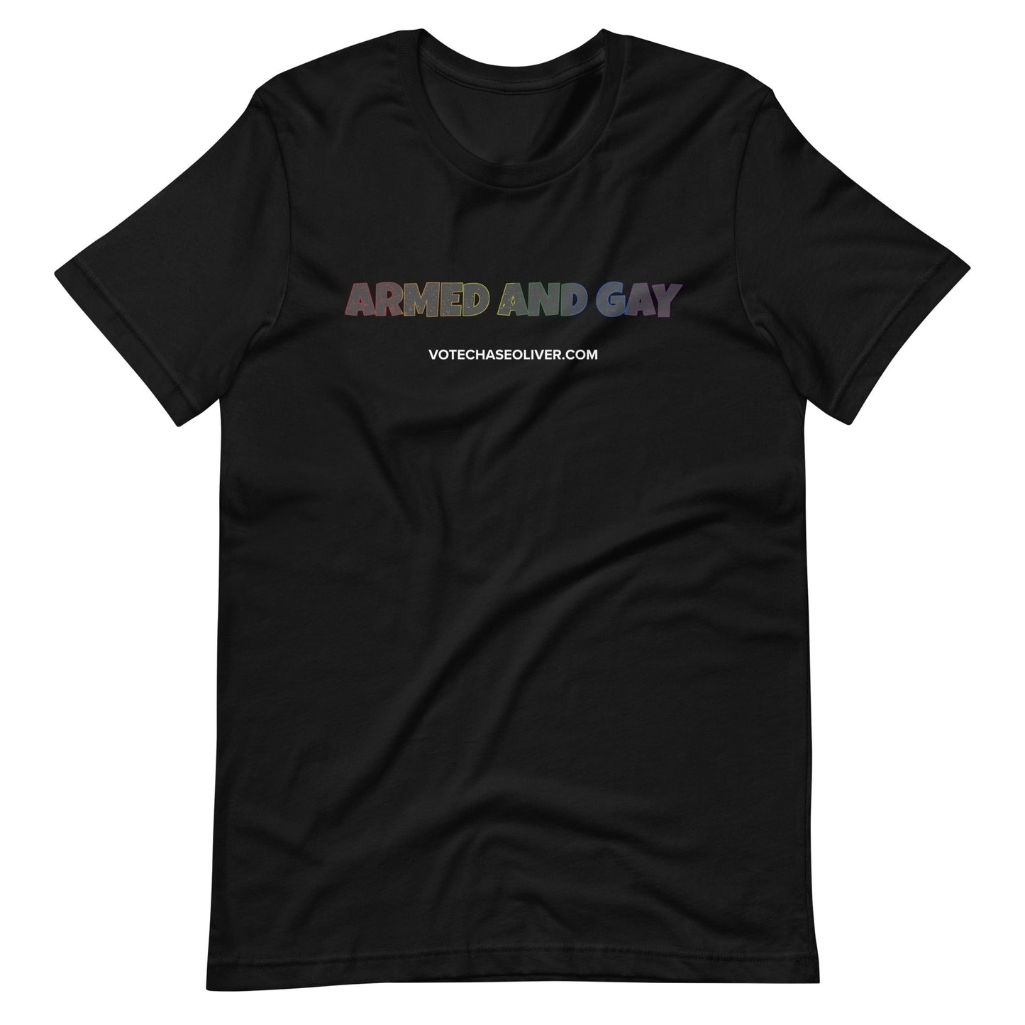Armed and Gay - Chase Oliver Unisex t-shirt