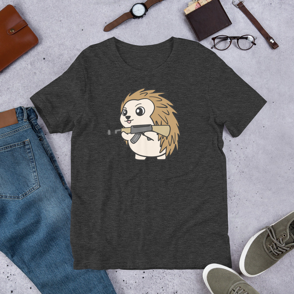 AK Porcupine Cartoon Unisex T-Shirt