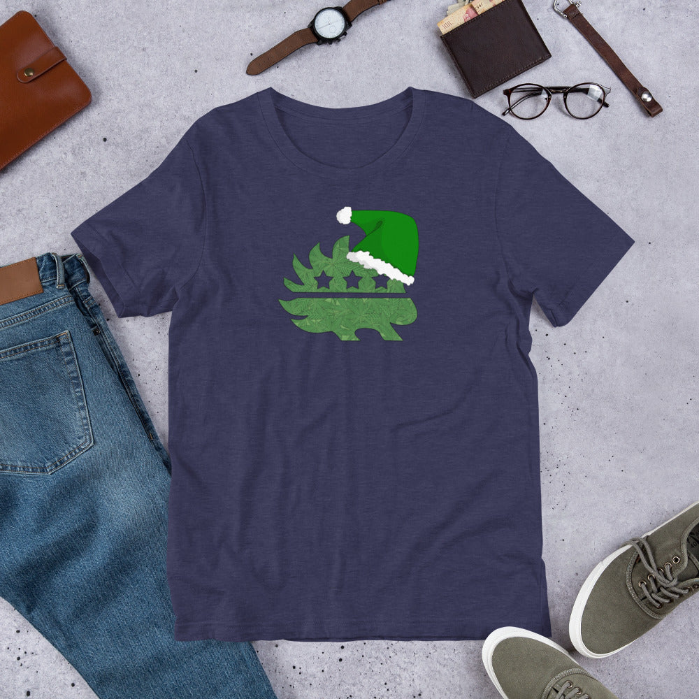 All I want for Christmas is Legal Marijuana LP Porcupine Unisex t-shirt