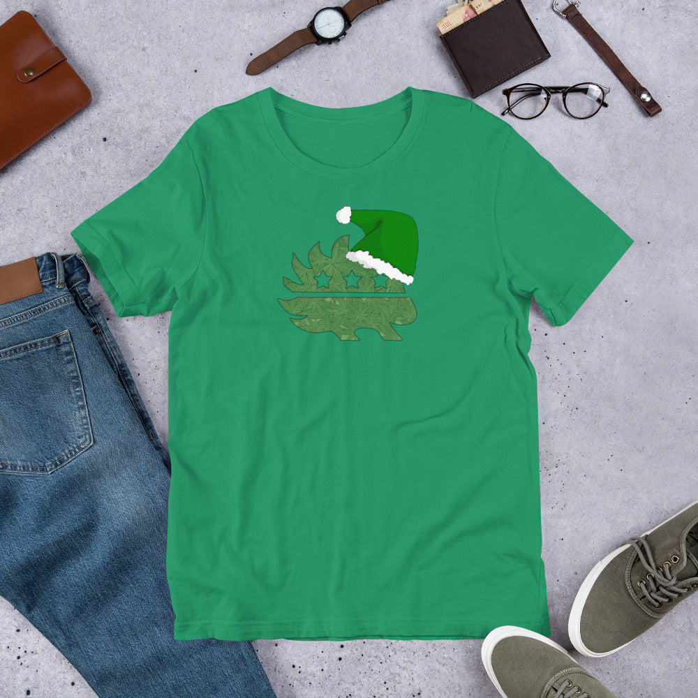 All I want for Christmas is Legal Marijuana LP Porcupine Unisex t-shirt