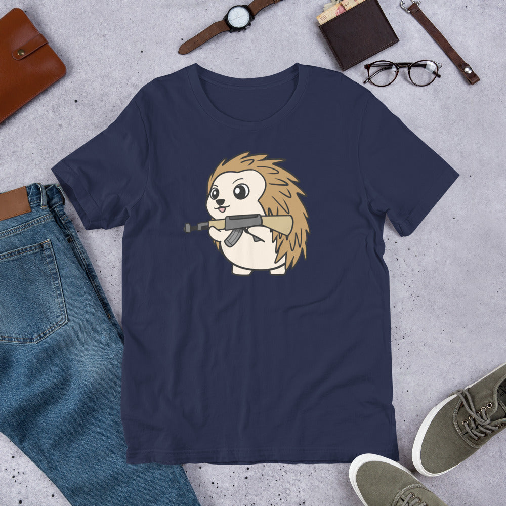 AK Porcupine Cartoon Unisex T-Shirt
