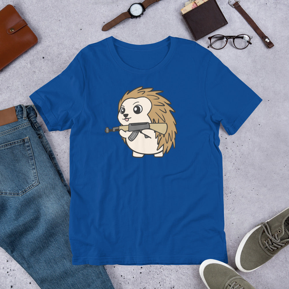 AK Porcupine Cartoon Unisex T-Shirt