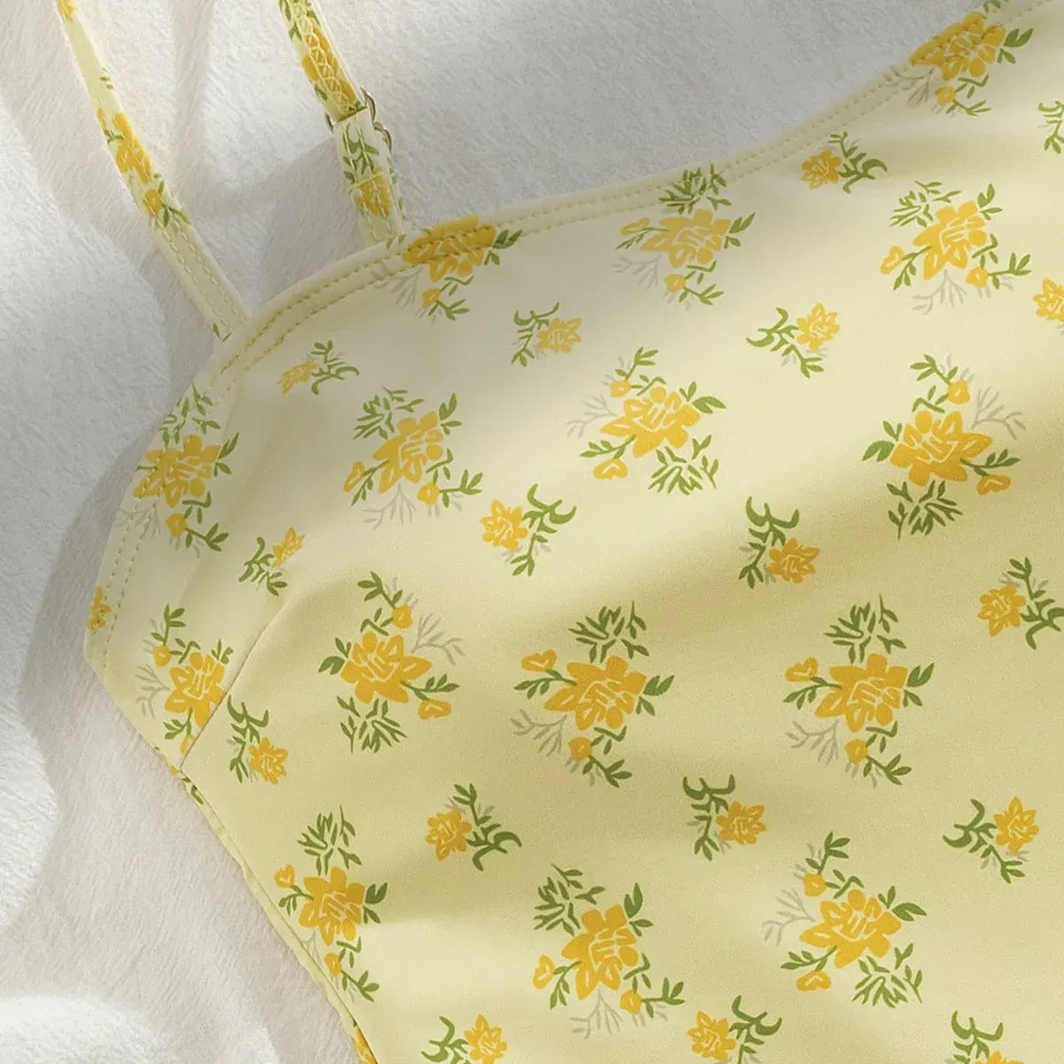 Floral One Piece Swimsuit – Vintage Crossback Bodysuitsw