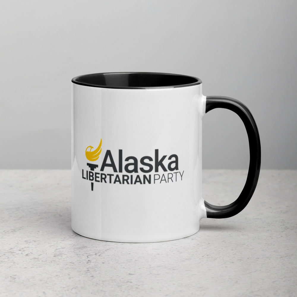 Alaska Libertarian Party Mug with Color Inside