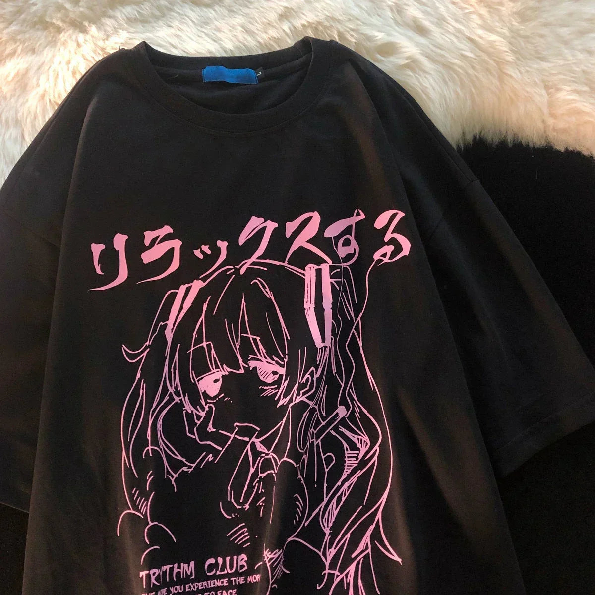 Drama Queen Kawaii Tee – Y2K Fairycore Short Sleeve Harajuku Top