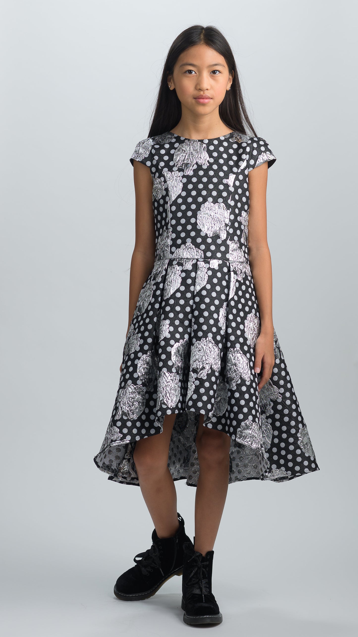 Metallic Dotted Rose I Final Sale