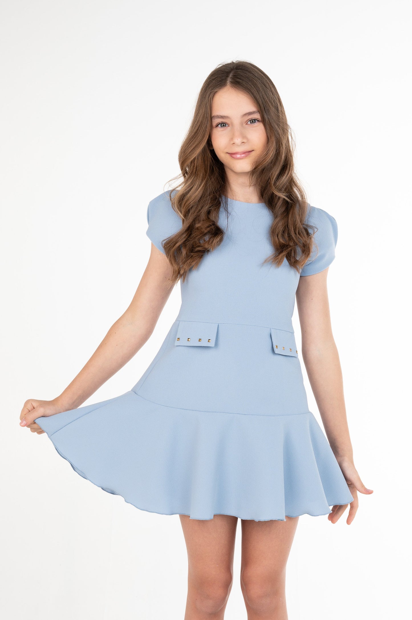 Mallory I Slate Blue I Final Sale