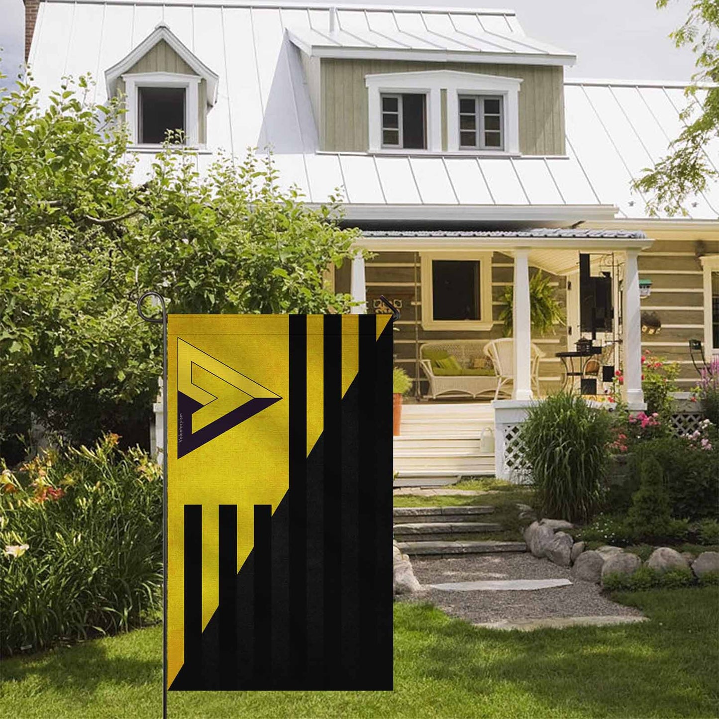 Voluntaryism-  Two Sided Flag