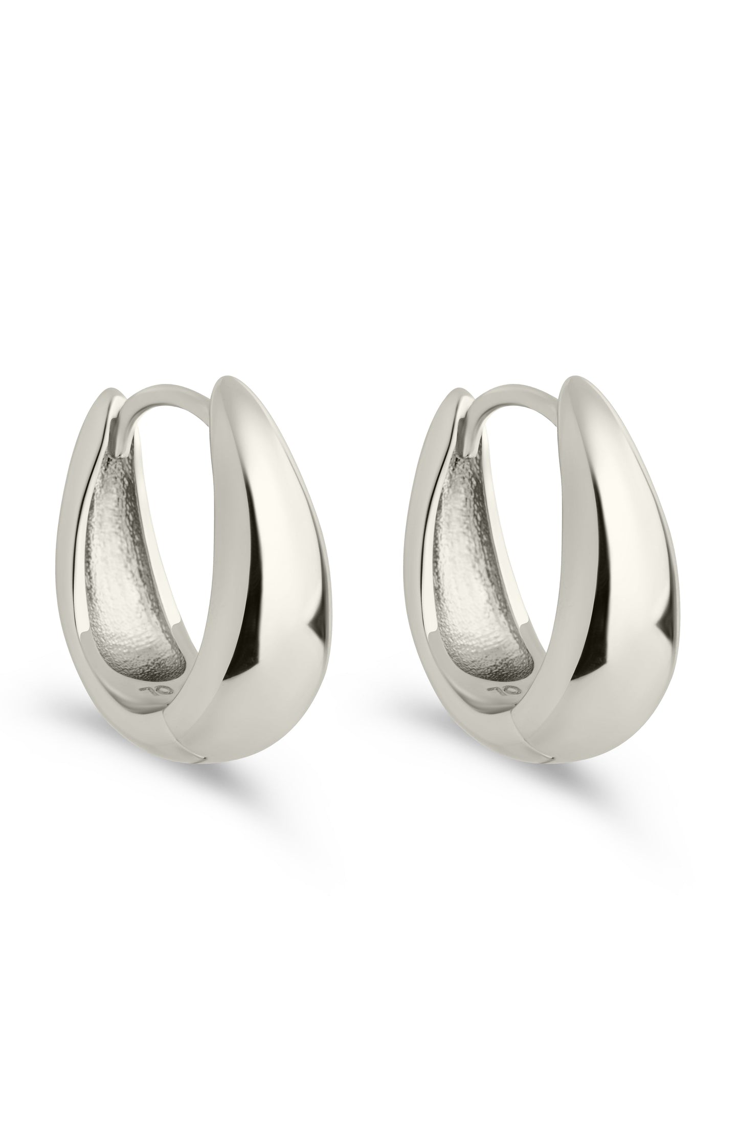 Lavina Polished Micro Hoop Earrings