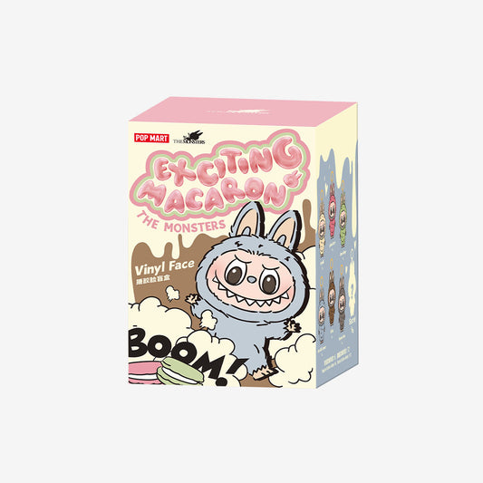 [IN STOCK] POPMART Exciting Macaron Vinyl Face Blind Box Labubu (SEALED)